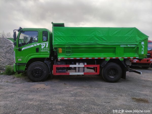 城市倒短首选东风拓行d1国六160马力4米2自卸车