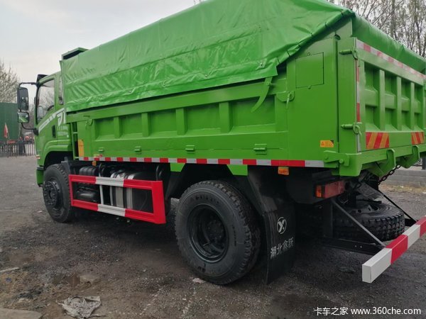 城市倒短首选东风拓行d1国六160马力4米2自卸车