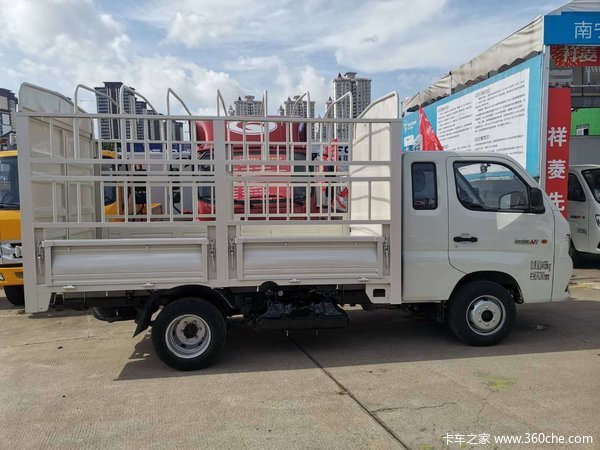 福田祥菱m1排半仓栏南宁高帮总经销火爆促销中欢迎进店试乘试驾