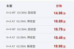 昌吉铃正五十铃2021款D-MAX震撼上市