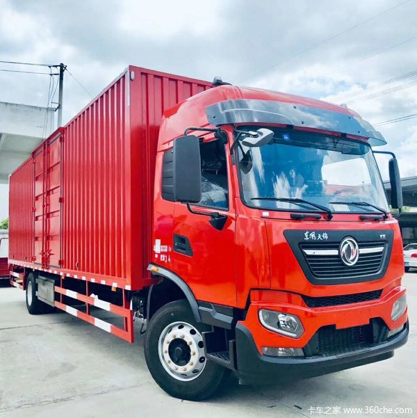 东风天锦kr,9米75厢式运输车国五优惠处理