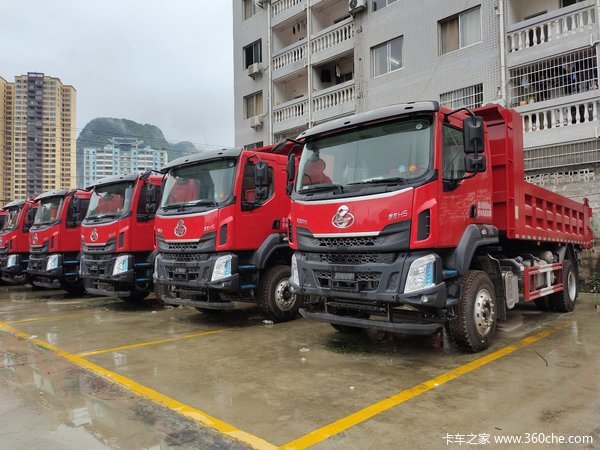 国五现车乘龙H5 280马力 5.3米自卸车直降1.5万元！速抢