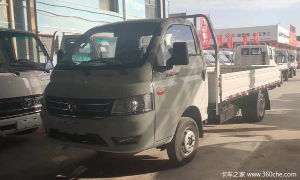 国六 1.6L 3.95米单排栏板 东风小霸王W17 新车到店