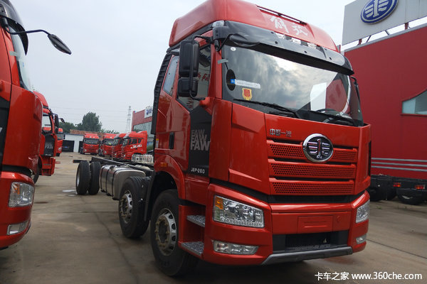 J6P6*2 280马力质惠版高顶排半驾驶室
