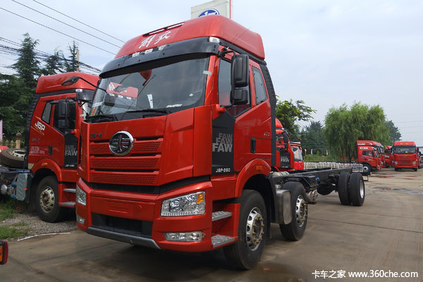 J6P6*2 280马力质惠版高顶排半驾驶室