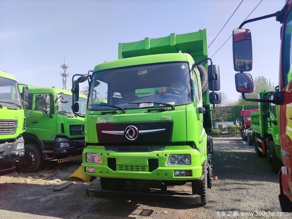 新款东风拓行d3v潍柴350马力复合版6米5前四后八自卸车