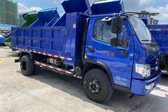 恭喜张先生 喜提风顺3.95米6方自卸车！