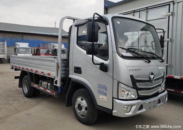 福田欧马可s1系国五116马力361米单排栏板轻卡