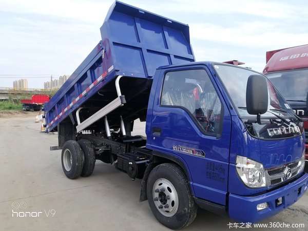 福田瑞沃时代金刚72695马力4x23米自卸车优惠促销