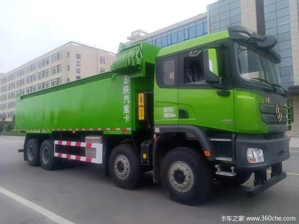 陕汽重卡德龙X3000 8米国六渣土限量促销