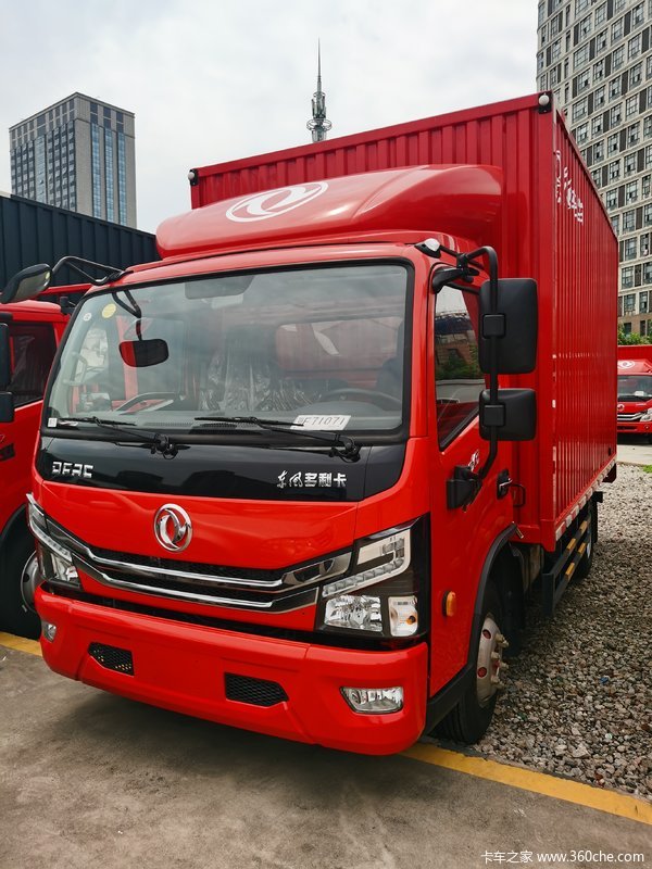 国六东风多利卡d6新款136马力4.2米载货车震撼上市火热促销中_无锡聚