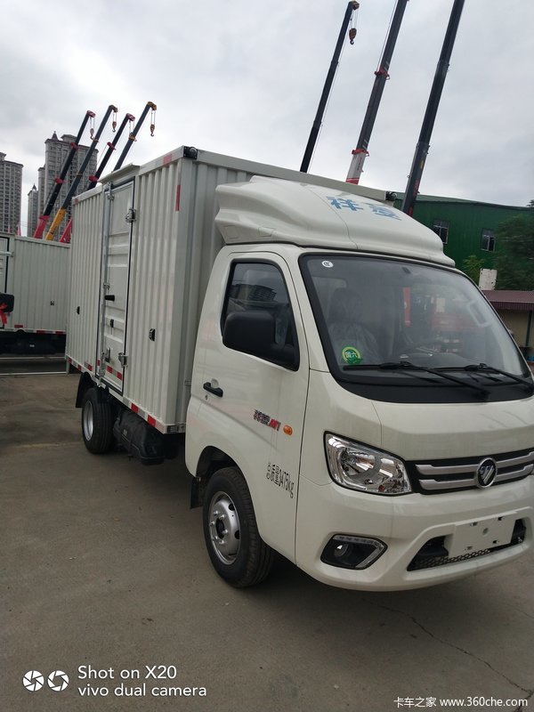 优惠03万福田祥菱m1单排厢车后双轮载重达到18吨