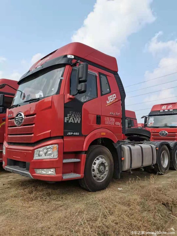 新车到店菏泽市解放j6p牵引车仅需355万元