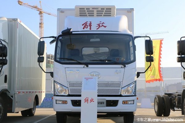 解放 J6F 160马力 4.16米冷藏车 郴州亚泽大放价促销