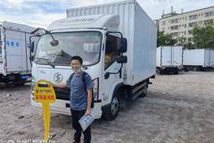 1台陕汽商用车轩德X9载货车成功交付客户