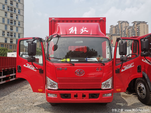 解放卡车 J6F5.2米厢式载货车新车上市 欢迎到店垂询