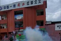 2台解放J6P自卸车成功交付客户！！