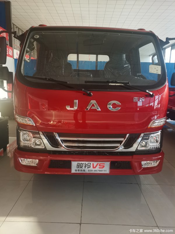 江淮 骏铃v5 150马力 4x2 3.85米排半栏板轻卡(hfc1045p32k4c7s)9.