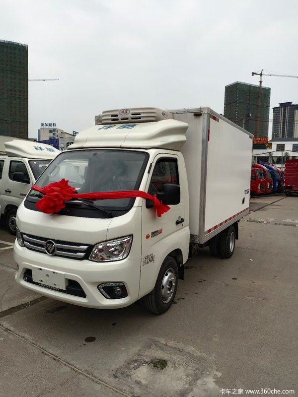 福田祥菱m1冷藏车新车到店内外玻璃钢标配零下515度