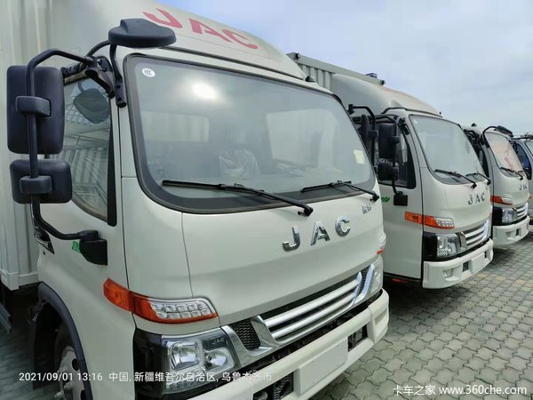 新车到店 乌鲁木齐市骏铃V5载货车仅需11.2万元