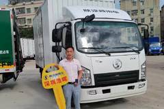 恭喜杨老板喜提轩德X9货车一路发发发赚钱神器 喜提轩德X9载货车