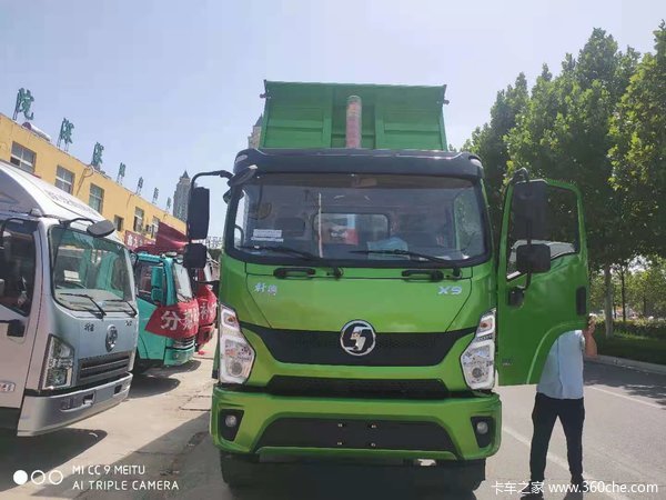 陕汽商用车 轩德X9 复合版 200马力 4X2 4.2米自卸车