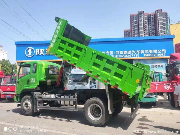 陕汽商用车 轩德X9 复合版 200马力 4X2 4.2米自卸车