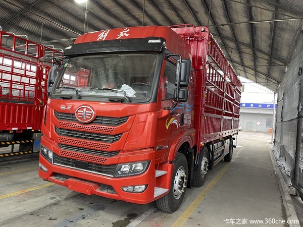 盐城解放 悍V 6*2 高栏 顺利交车 !!!