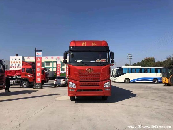 盐城解放 JH6 6*2 翼开 顺利交车