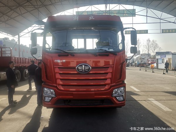 盐城解放 JK6 4*2 标箱 顺利交车
