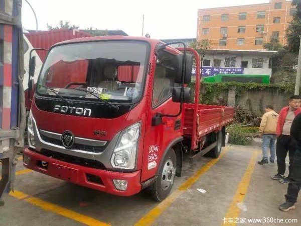 恭喜宋老板 喜提奥铃捷运载货车,马达一响,黄金万两