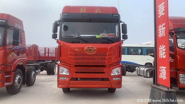 盐城解放 JH6 6*2 国六车型到家 欲购从速 