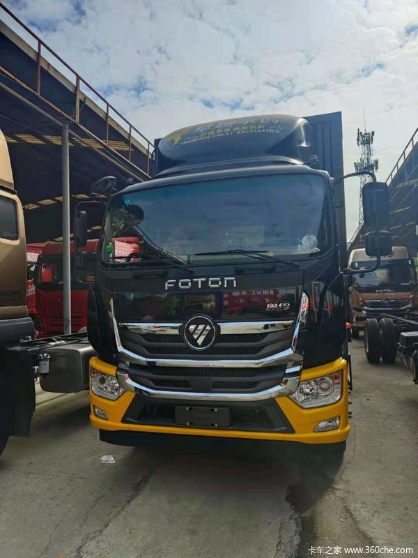 1台奥铃大黄蜂(原9系)载货车成功交付客户,马达一响,黄金万两