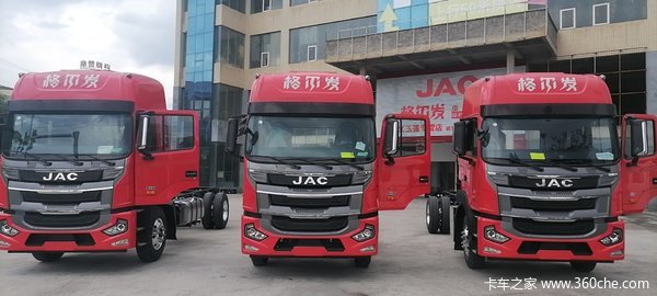 遵义玉强江淮格尔发玉柴245马力高顶2.0版国六载货车热销进行时