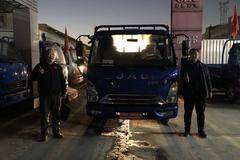 恭喜安徽宇锋仓储设备有限公司 喜提康铃J5载货车