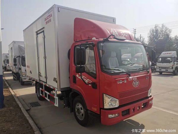 解放 J6F 160马力 4X2 4.13米冷藏车