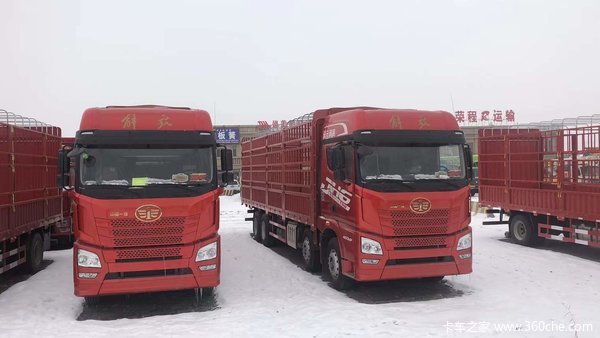 昌吉联强解放JH69.6米高栏载货车 限时优惠促销