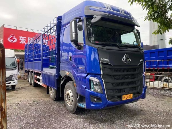 恭喜曾老板 金日吉时喜提乘龙H7载货车