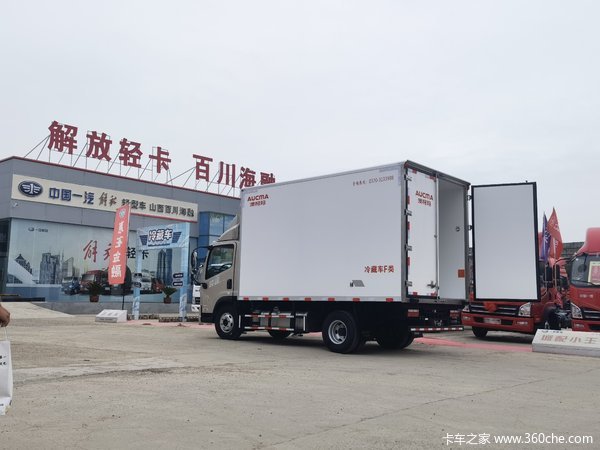 解放轻卡领途冷藏车 分期贷款15万 国车长子的品牌力量 您的首选
