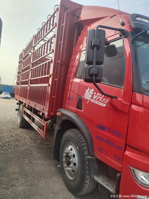 解放麟vh5.8米高栏车,购车享解放金融两年0息