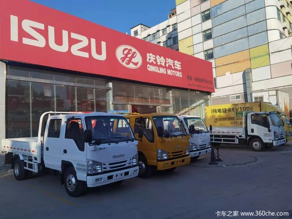 五十铃KV100载货车郑州市火热促销中 让利高达0.7万