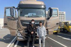 灵璧客户喜提天龙旗舰600 客户说一直用的东风