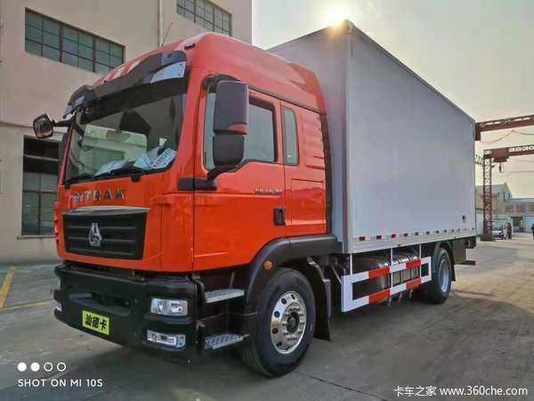 9米6大单桥汕德卡4x2载货车明星产品,驾乘如家
