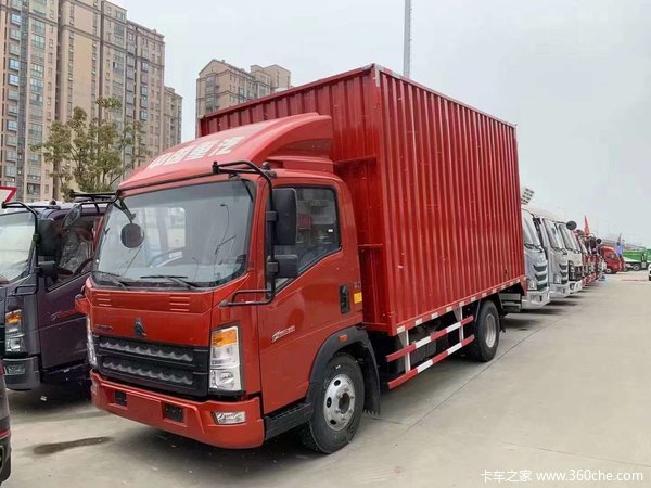重汽豪沃国五箱车,潍柴动力,上路仅需8.**W,买到就是赚到!