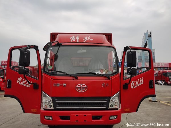 大运会倒计时#解放虎VN130马力4.2米单排栏板轻卡9.8万