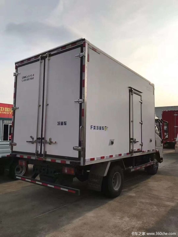 重汽“雪豹”冷藏车，重汽豪沃国六潍柴动力，价格配置堪称完美！