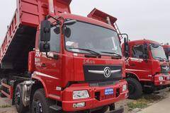 新车到店----东风前四后六自卸车，车厢7.6米