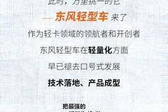 告别“大吨小标” 东风轻型车到底有多轻？