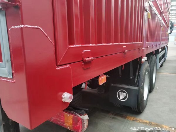 欧曼GTL-E 8*4仓栏热销中，优惠1万