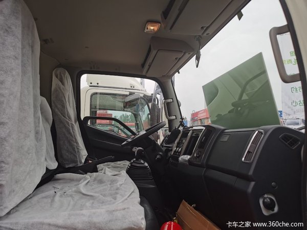解放 J6F4.5T 4.2米单排纯电动仓栅式轻卡19.3万